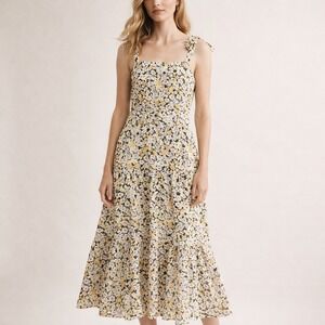 NWT Social Standard by Sanctuary Sz XS Sundress Floral Cottage Boho Summer Girly